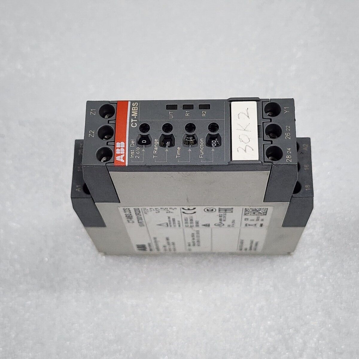 ABB CT-MBS.22S Multifunction Time Relay 1SVR730010R3200