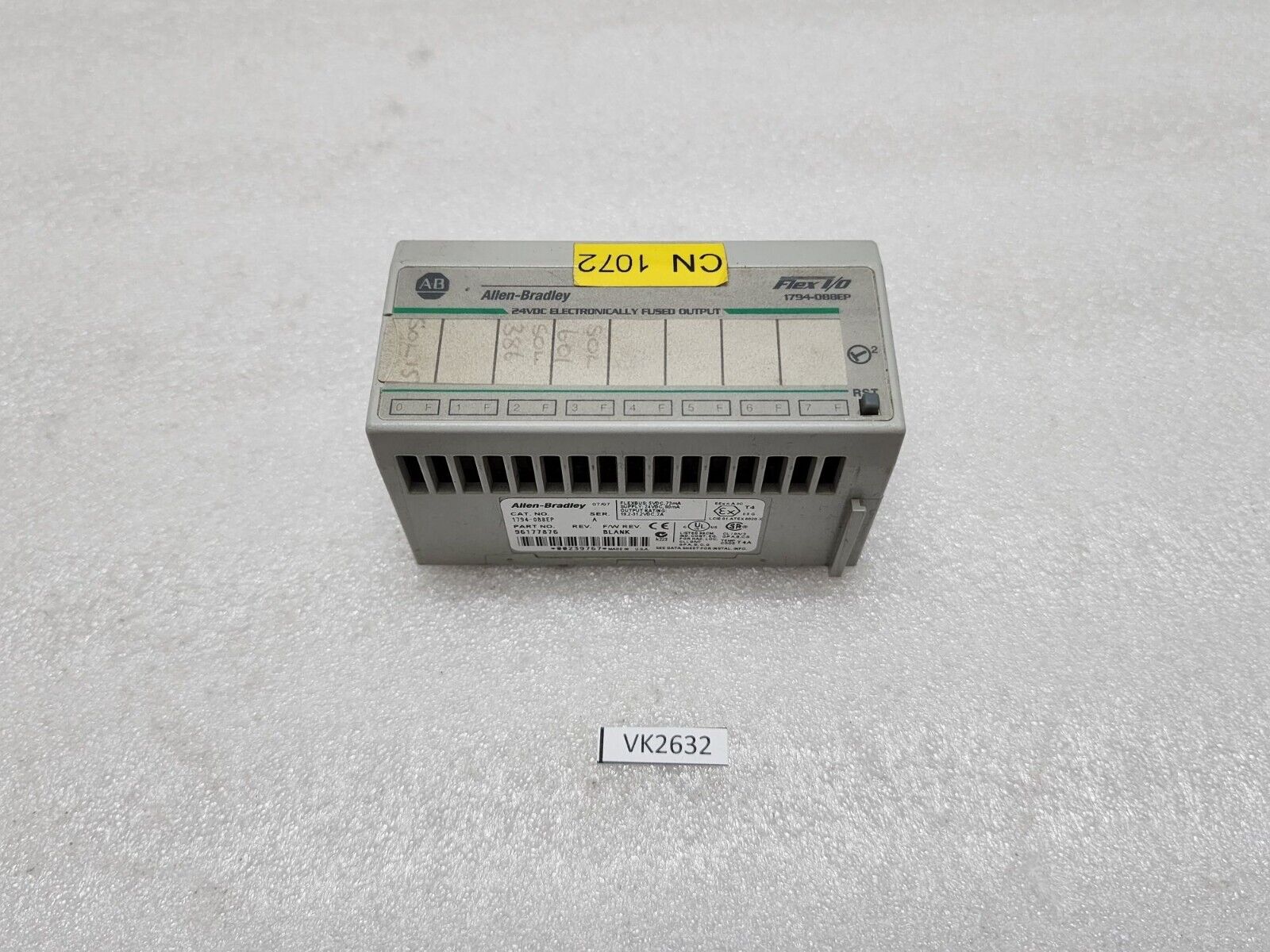 ALSTOM RTS-61 TIME RELAY 220V