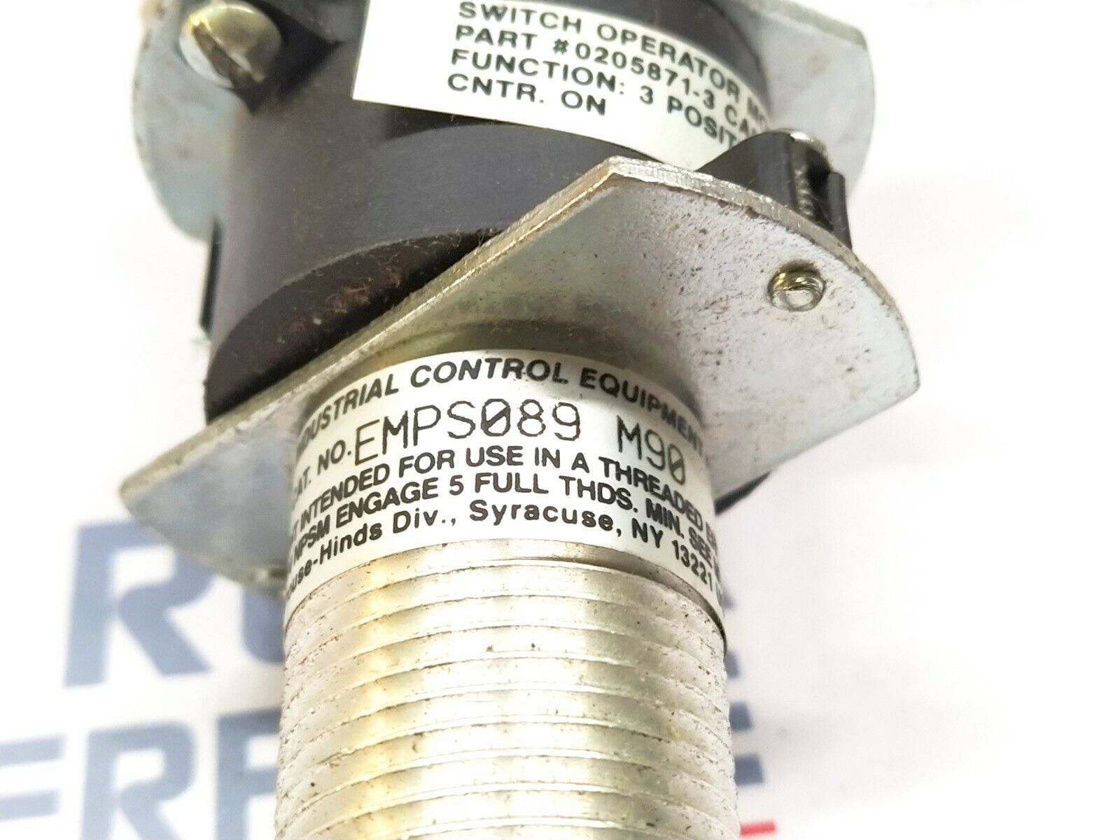 Crouse Hind EMPS089 3-Position Elector Switch EMPS089 M90