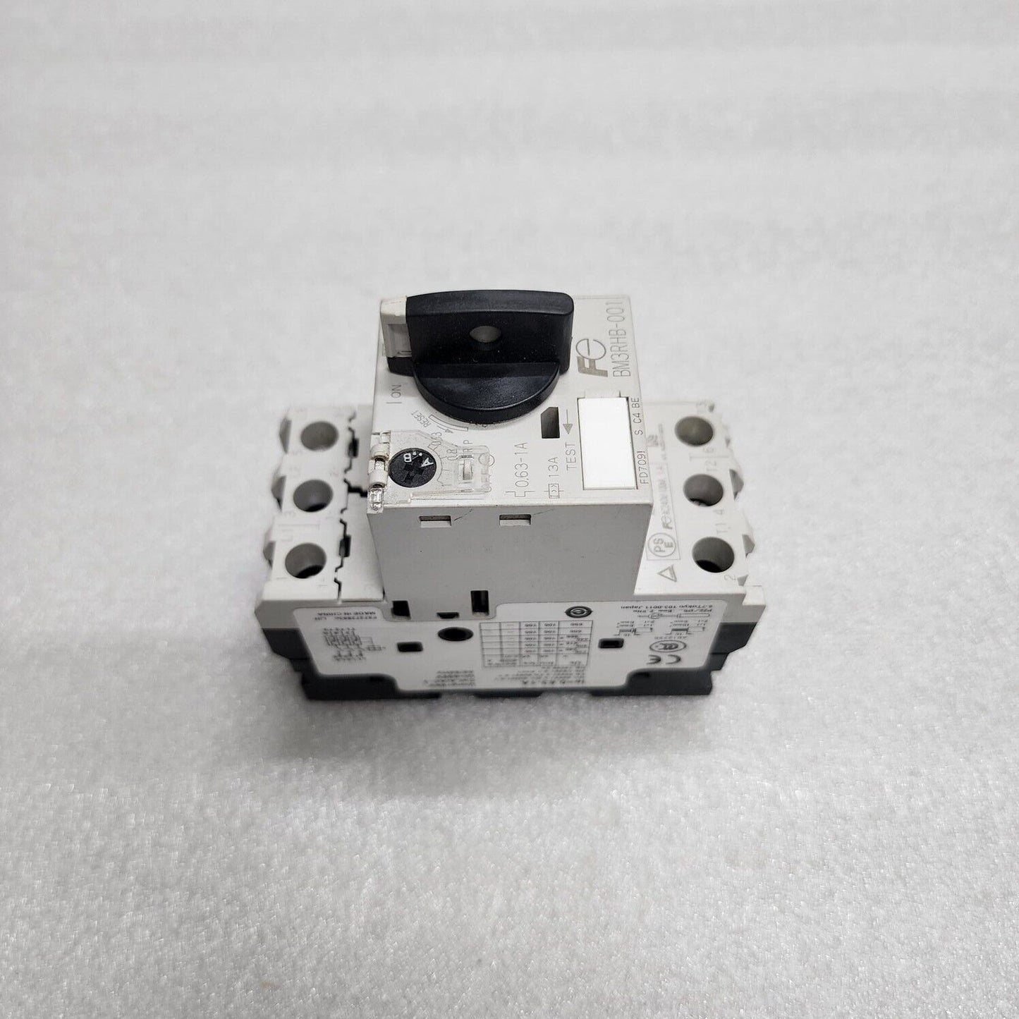 FUJI ELECTRIC BM3RHB-001 MANUAL MOTOR STARTER 0.63-1A