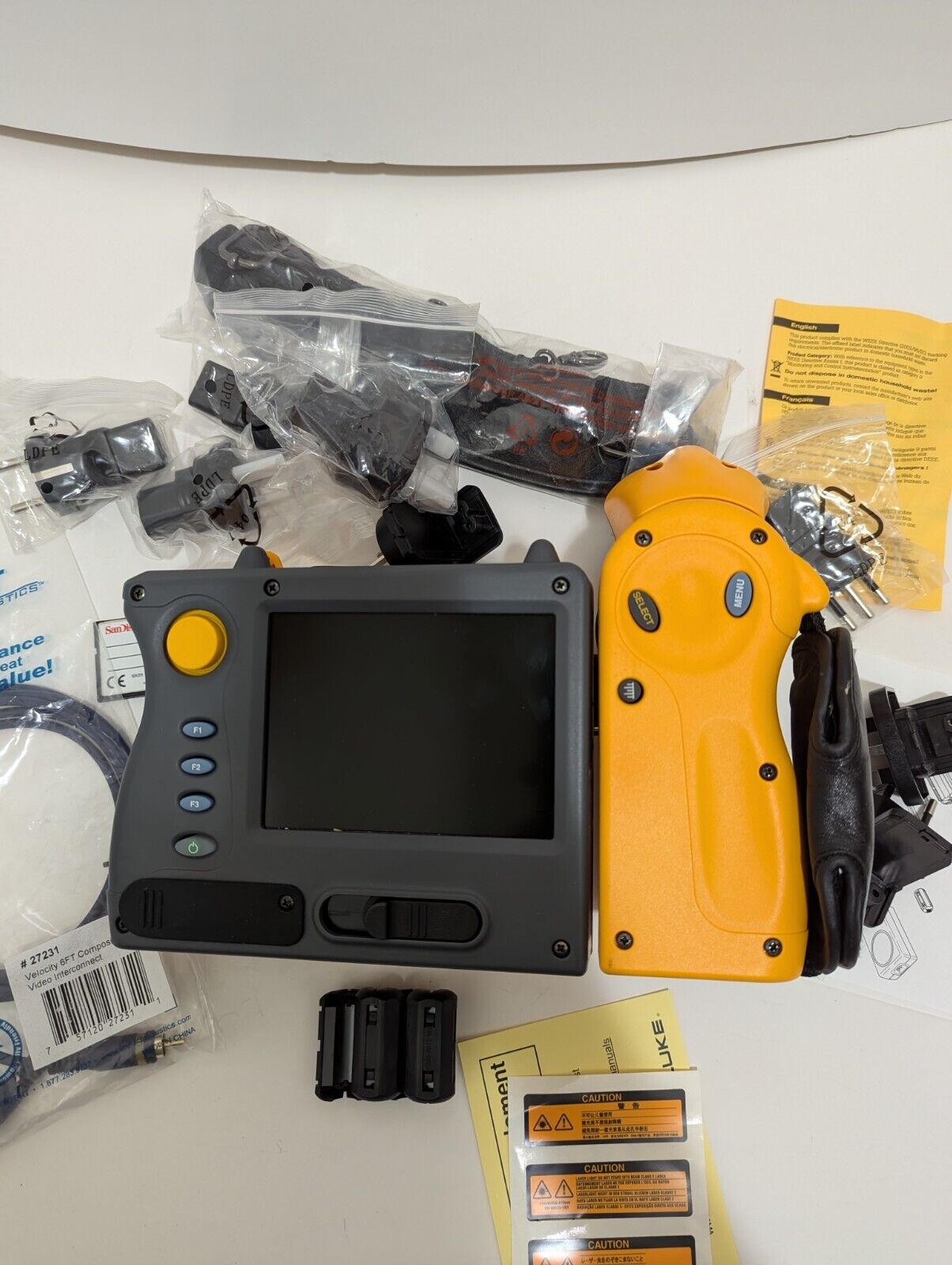 Fluke FLK-TIR4 | FT-20 Flexcam Thermal Imager w