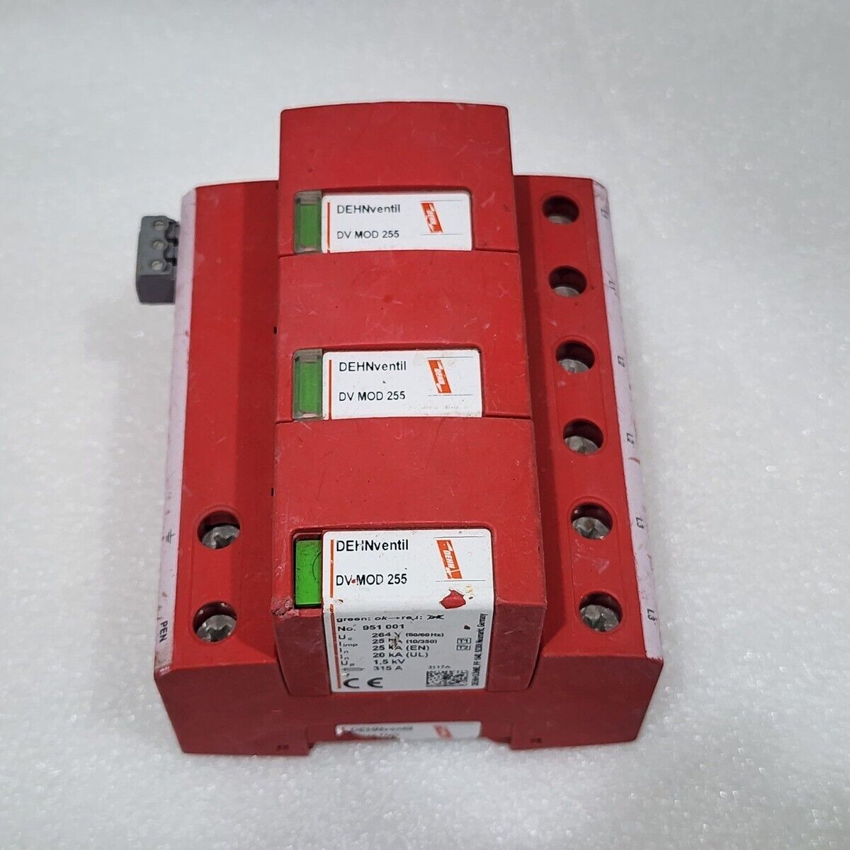 KEMA KEUR 951 001 DEHNVENTIL DV MOD 255 951 305