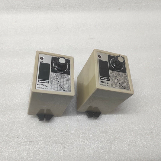 NABCO MRS-L VOLT SENSE RELAY 24VDC NIPPON AIR BRAKE