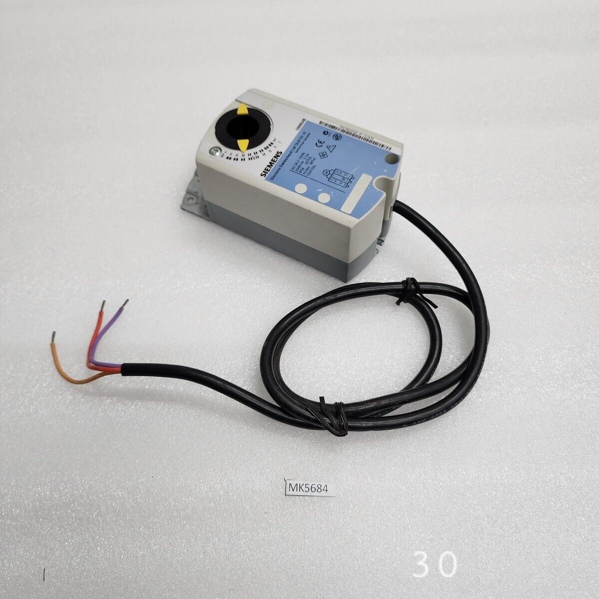 SIEMENS GLB 131.1E ACTUATOR 110609B 24VAC