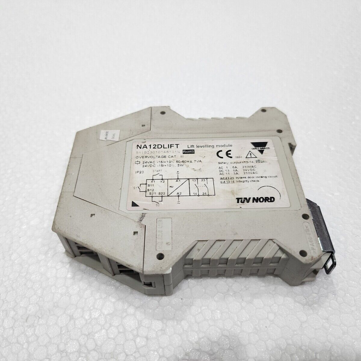 CARLO GAVAZZI NA12DLIFT LIFT LEVELLING MODULE 24VAC/24VDC