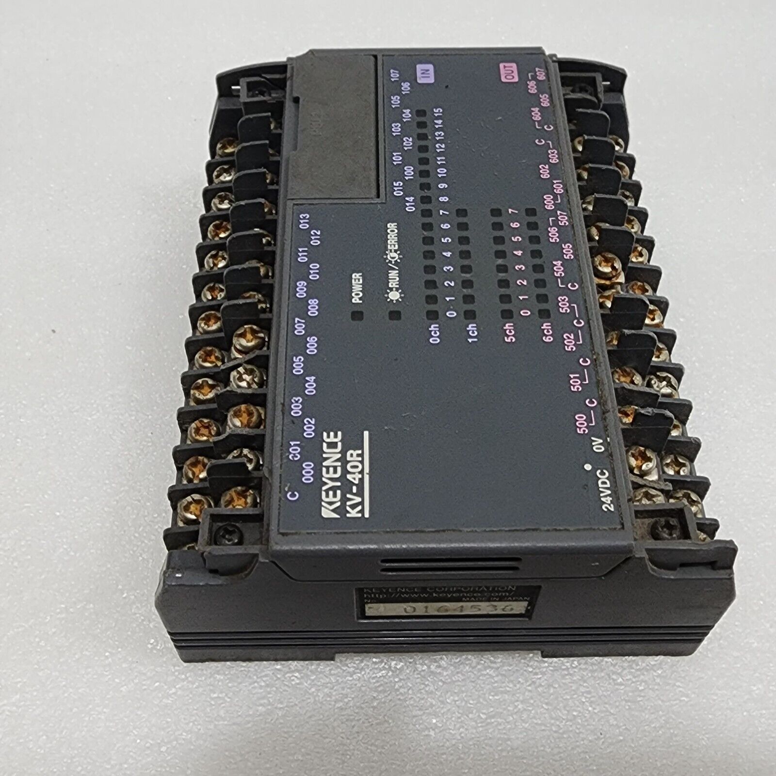 KEYENCE KV-40R PROGRAMMABLE CONTROLLER