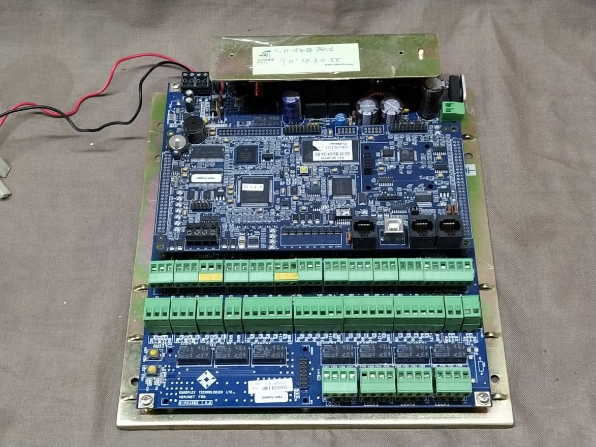 VERINET E2/E4 EUROPLEX TECHNOLOGIES VERINET FDB E-PC1383 4.0