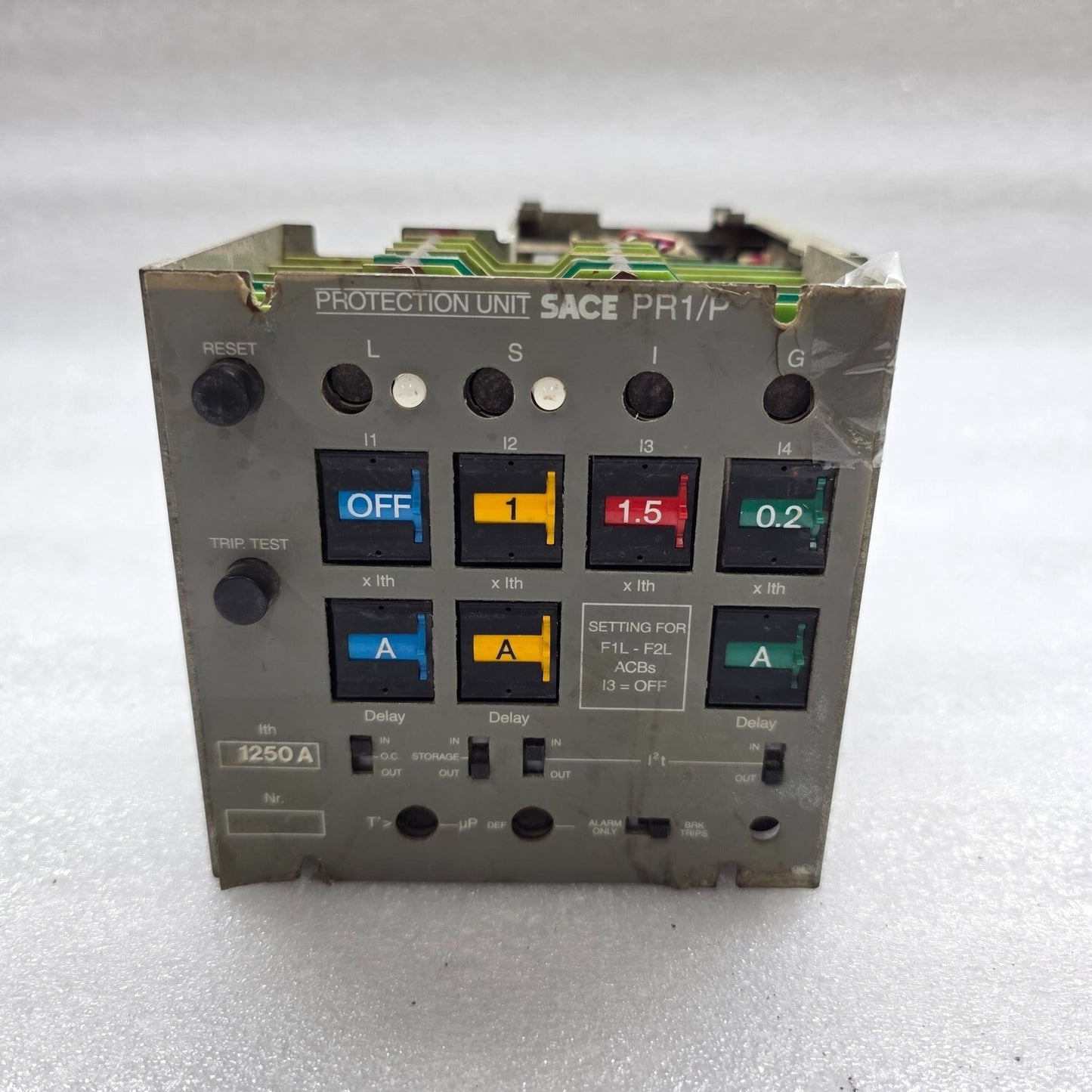 ABB SACE PR1/P PROTECTION UNIT 1250A