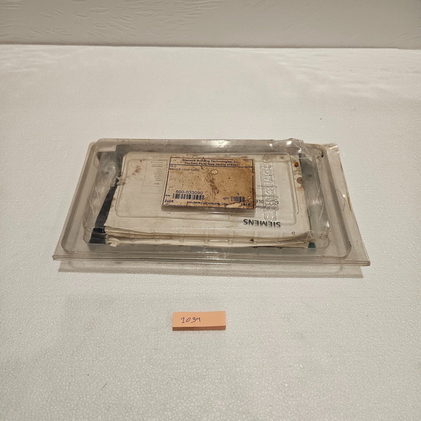 SIEMENS 500-033090 DEVICE LOOP CAED  315-033090 DAMAGE