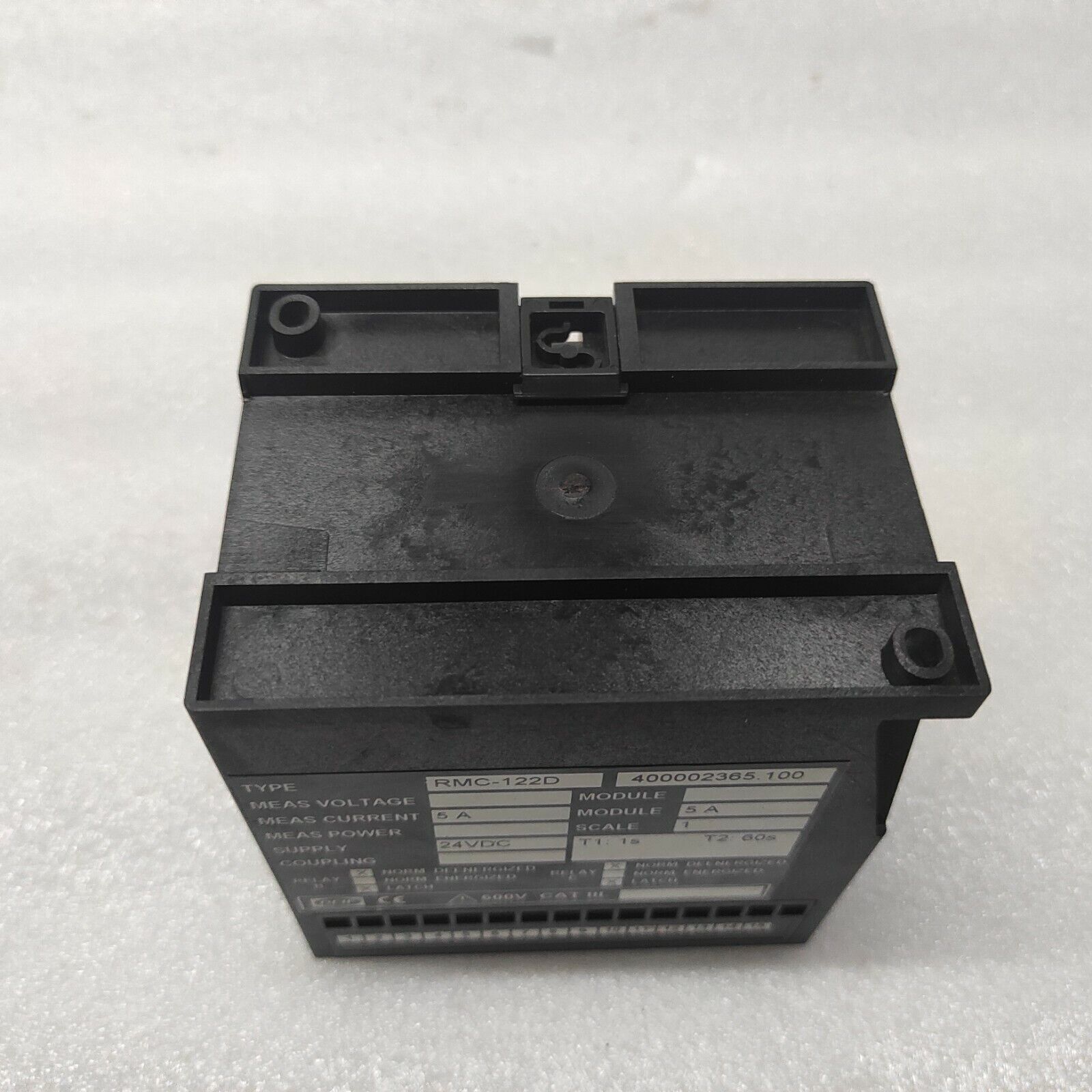 DEIF RMC-122D SHORT CIRCUIT AND OVERCURRENT RELAY 400002365.100 24VDC