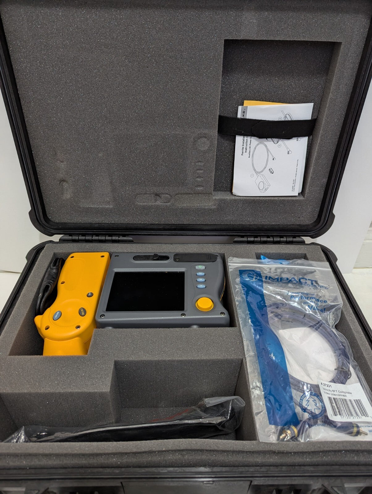 Fluke FLK-TIR4 | FT-20 Flexcam Thermal Imager w