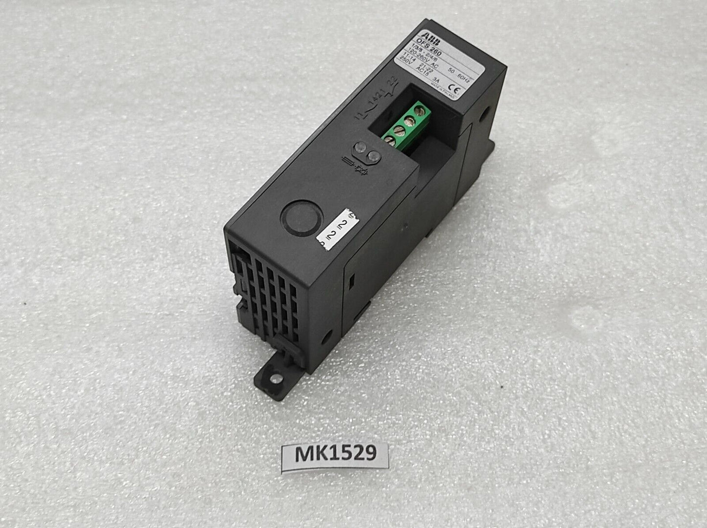 ABB OFS 260 ELECTRONIC FUSE MONITOR