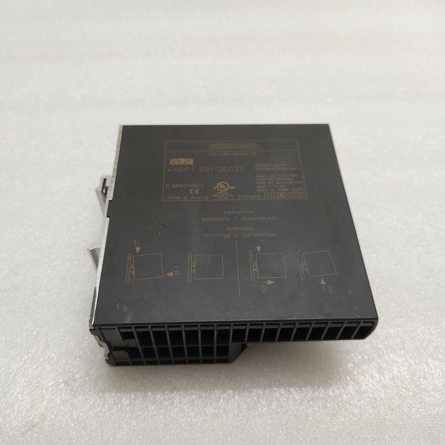 SIEMENS 6EP1 931-2EC31 DC-USV-MODUL POWER SUPPLY