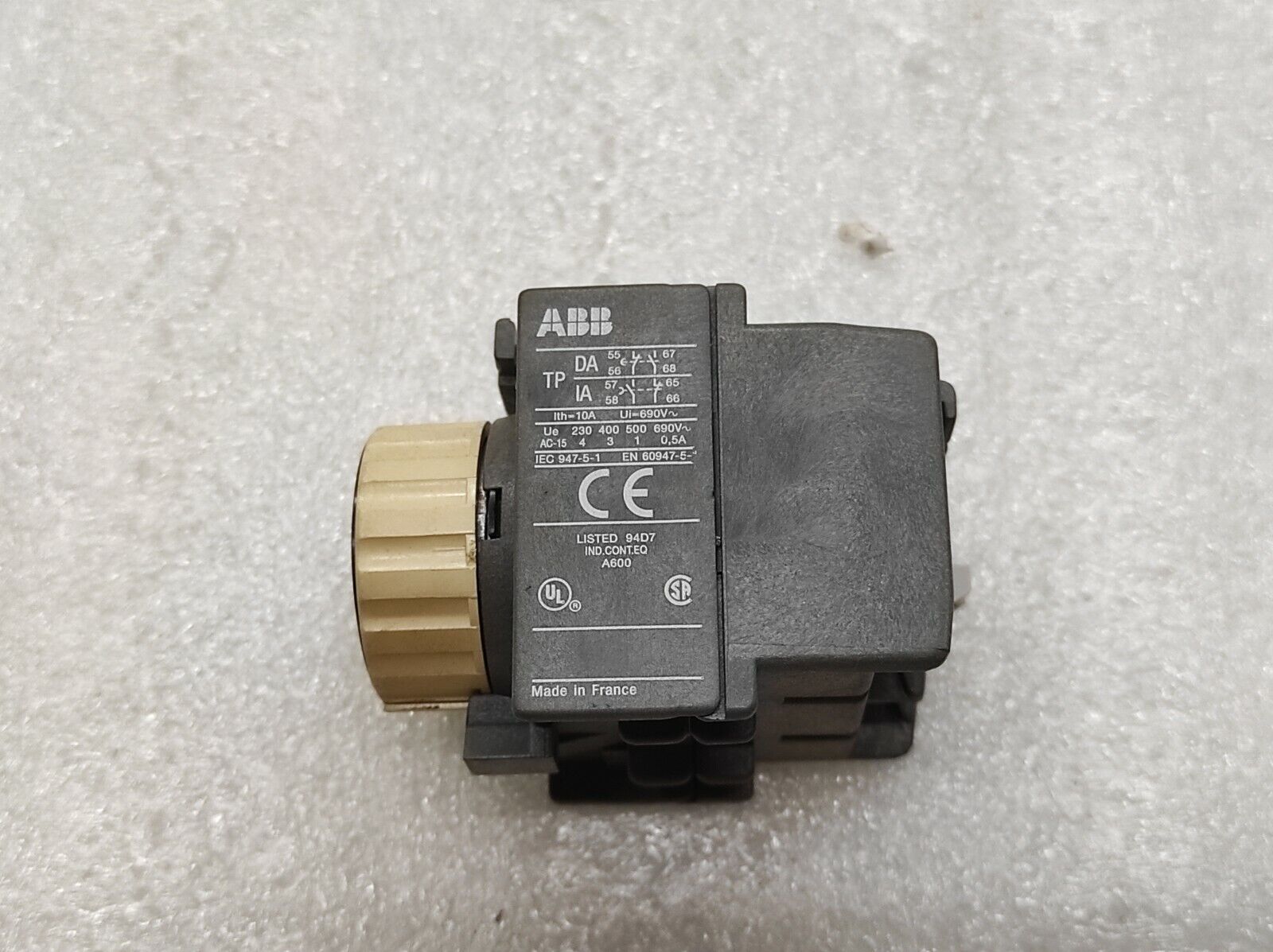 ABB TP180IA CONTACTOR DELAY TIMER 1SBN020301R1001 10-180S