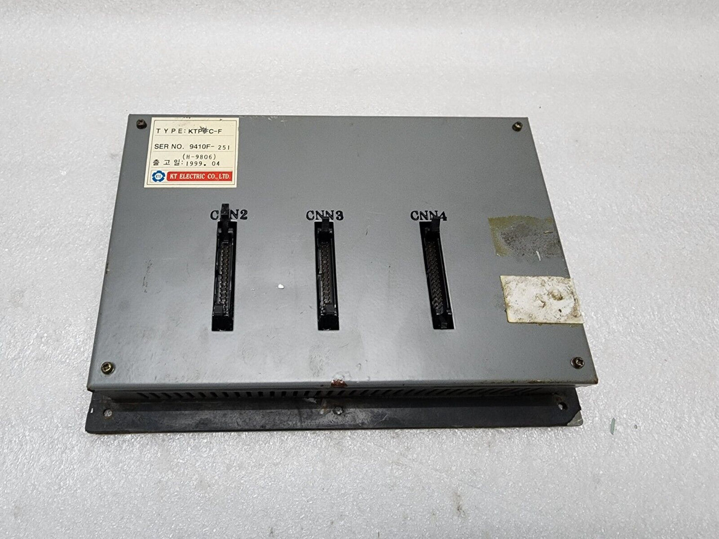 SAMGONG CO LTD KTPFC-F PURIFIER AUTO CONTROL SYSTEM 