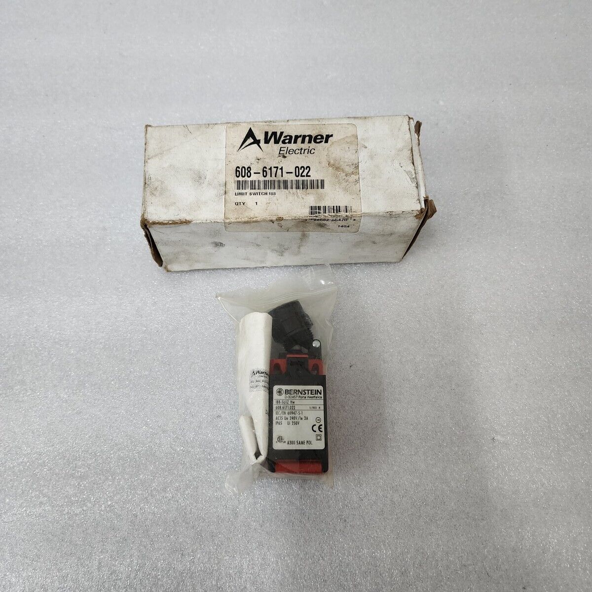 BERNSTEIN I88-SUIZ HW LIMIT SWITCH 608.6171.022