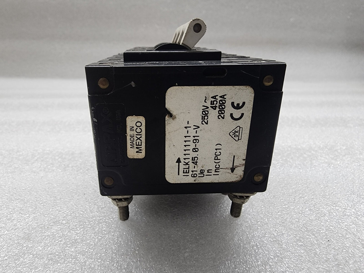 9835 LINE 6-POLE CIRCUIT BREAKER 45A 61-45.0-91