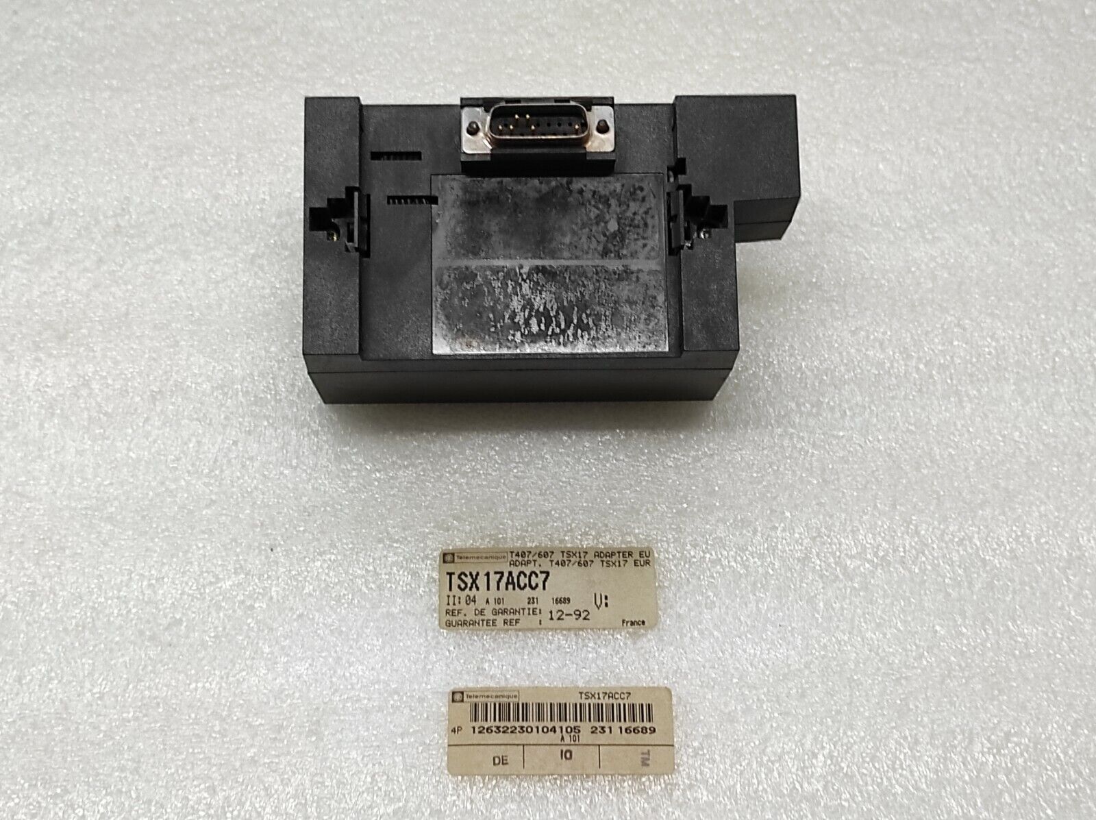 TELEMECANIQUE TSX 17ACC7 ADAPTER MODULE 12632230104105