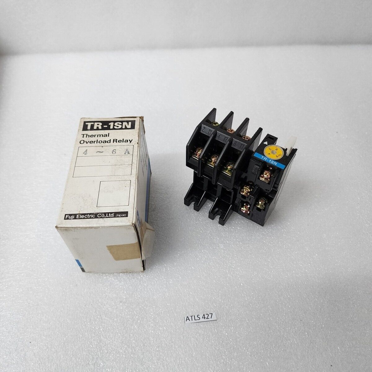 FUJI ELECTRIC TR-1SN THERMAL OVERLOAD RELAY 4-6A