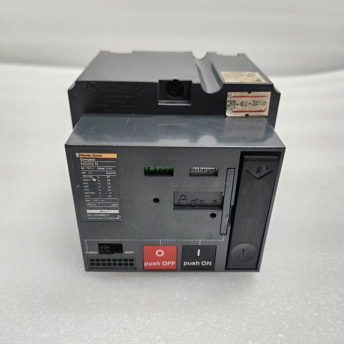 MERLIN GERIN COMPACT NS250 N MOTOR OPERATOR MT250