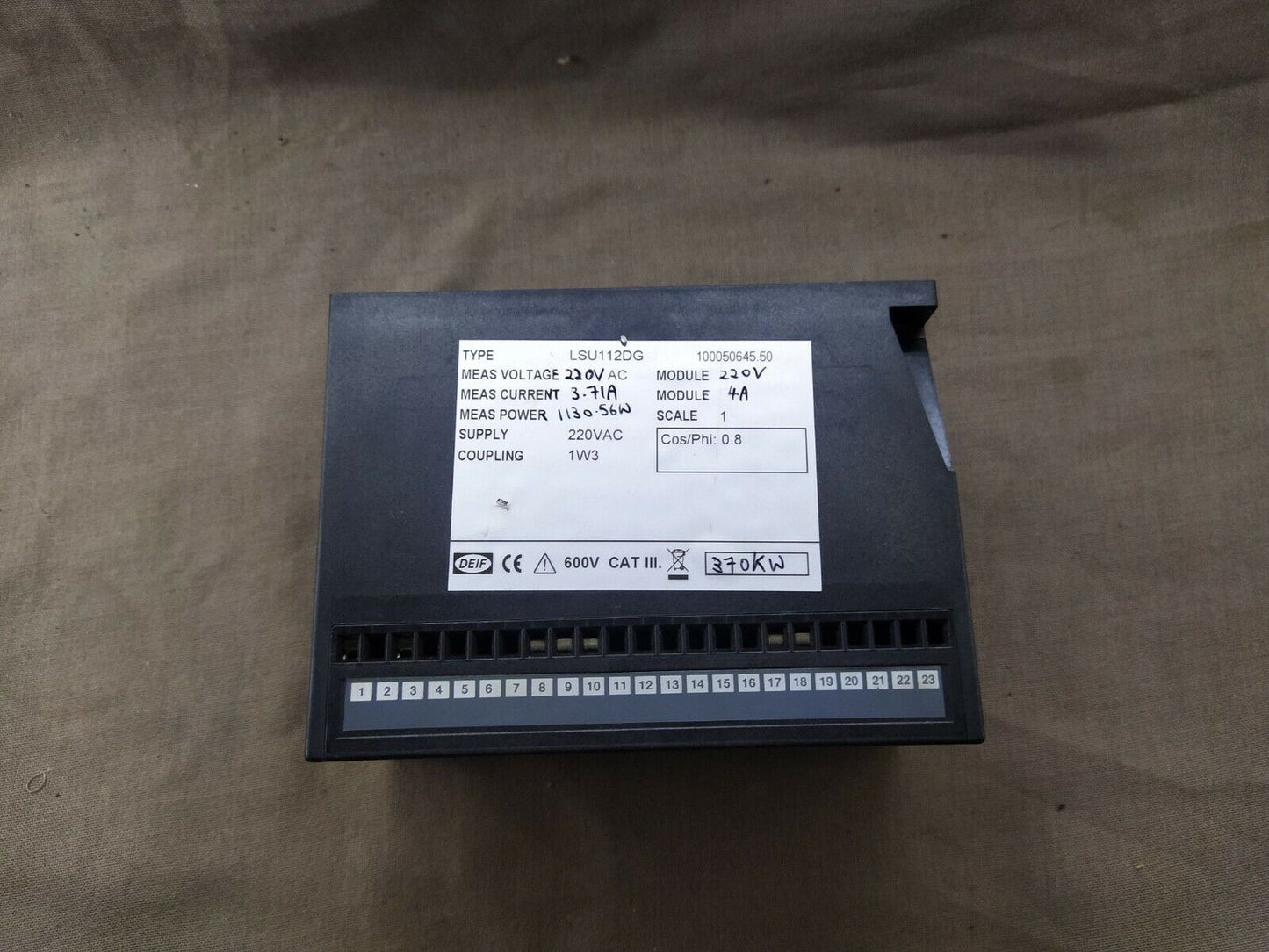 Deif LSU112DG Load Sharing, Paralleling & Operation 100050645.50