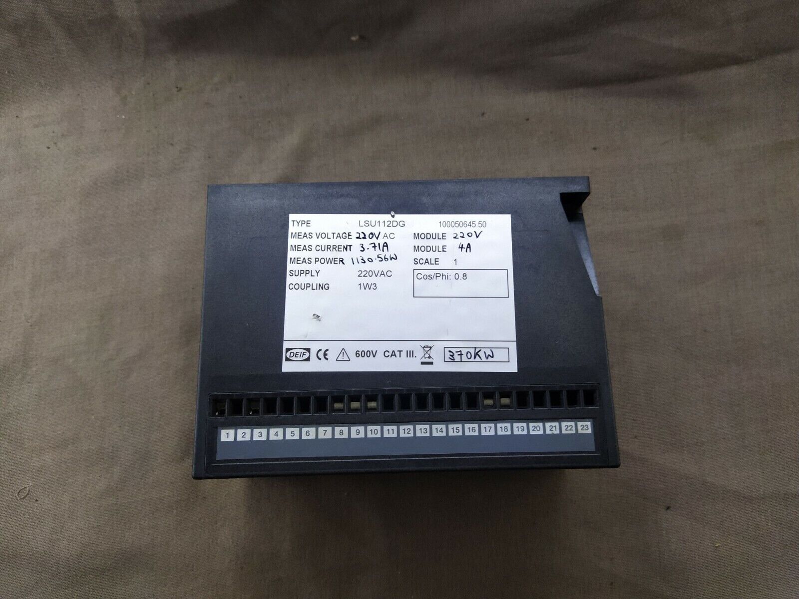 Deif LSU112DG Load Sharing, Paralleling & Operation 100050645.50