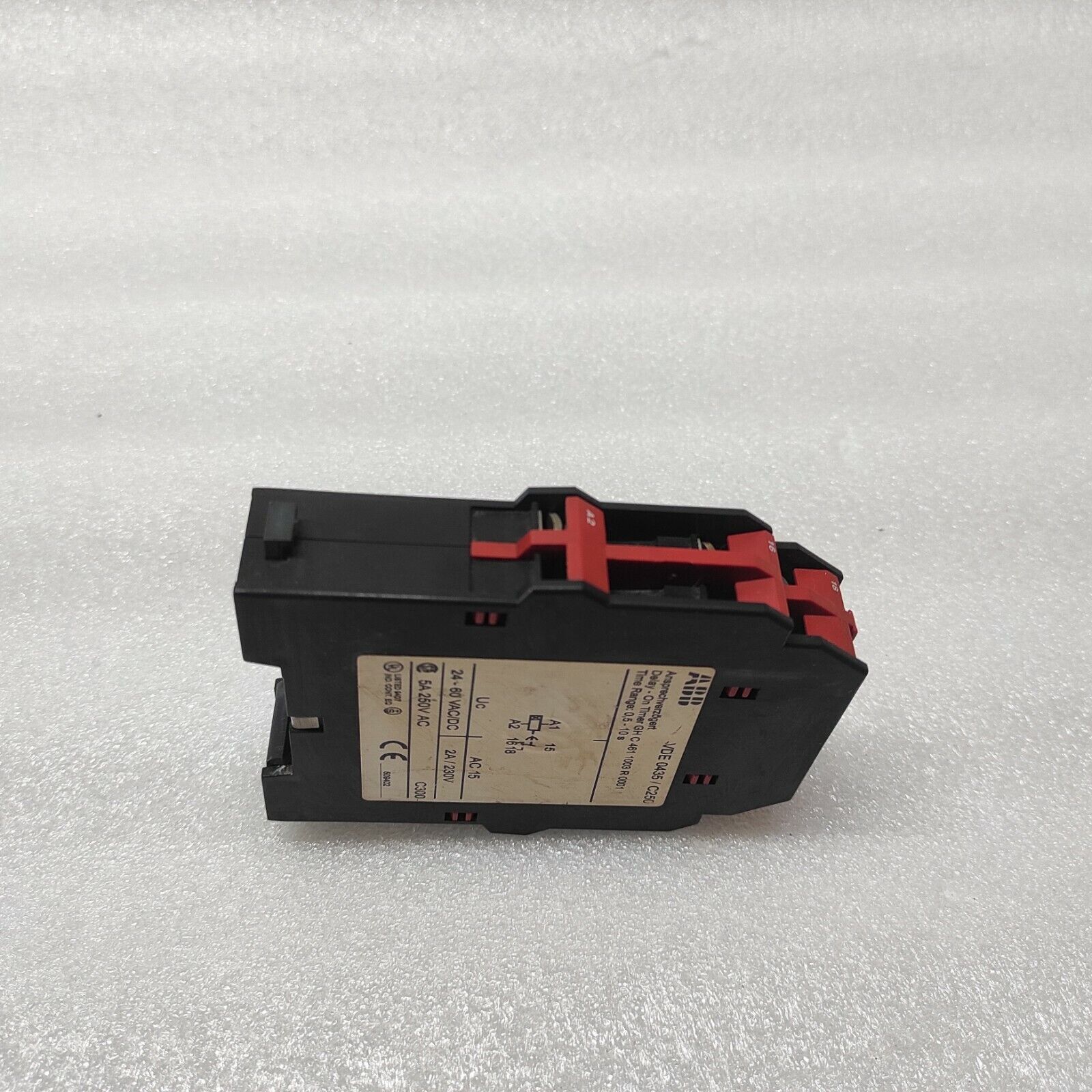 ABB C461.10 TIME DELAY  RELAY GHC4611003R0001 0.5-10S 24-60VAC/DC