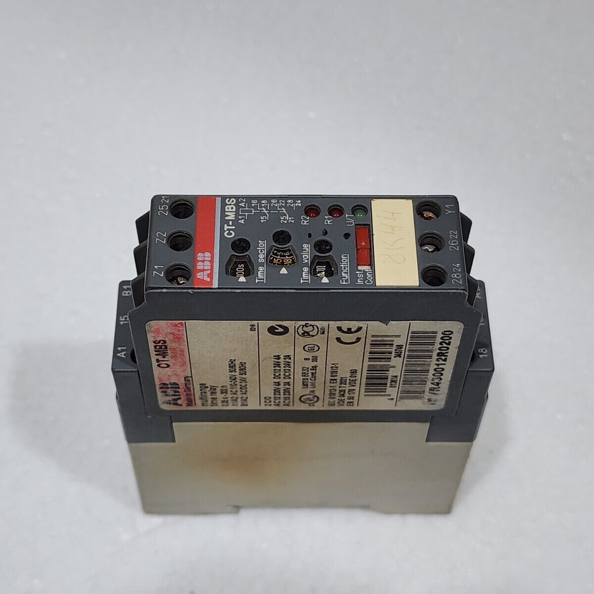 ABB CT-MBS MULTI RANGE TIME RELAY 1SVR430012R0200 110-240VAC/24V AC-DC