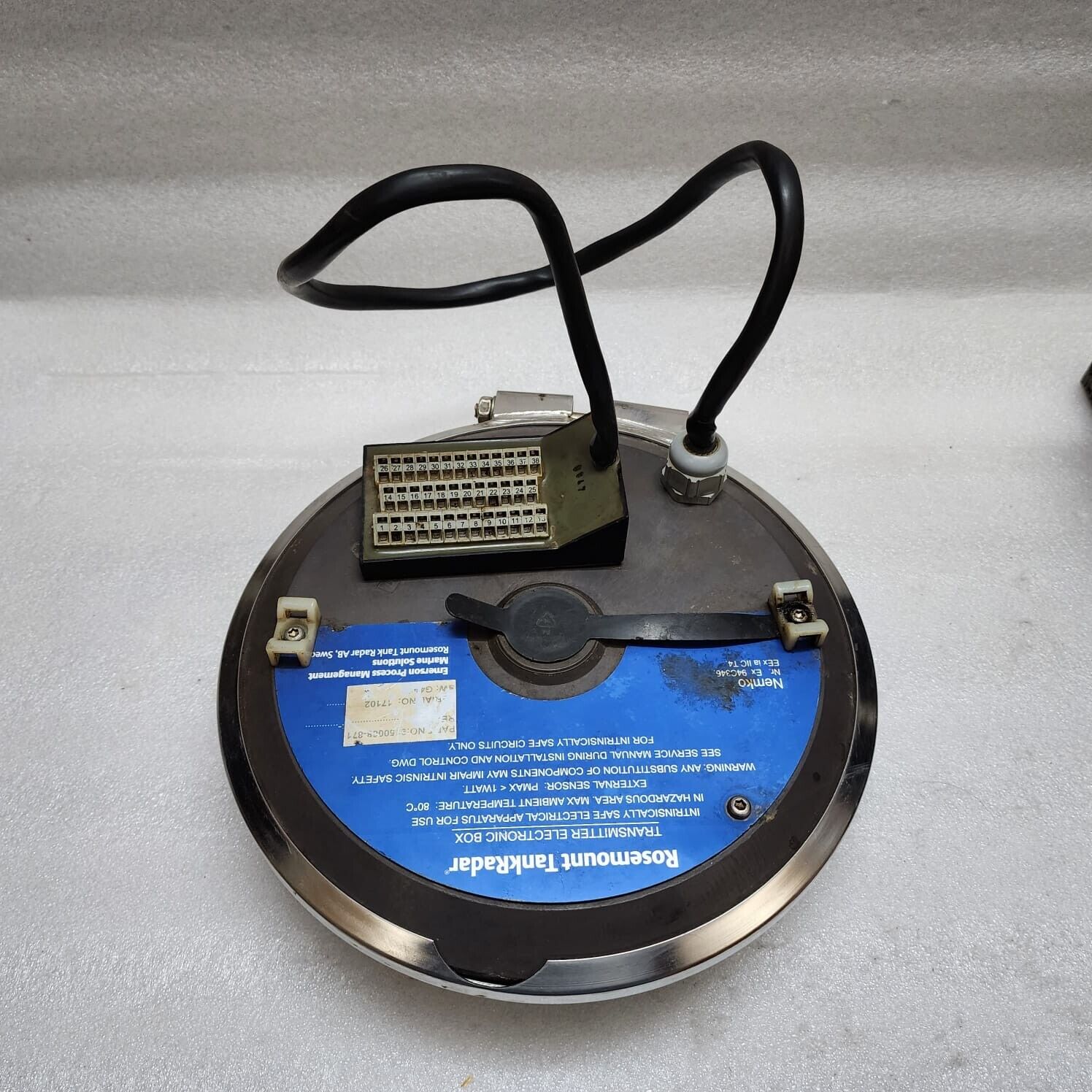 EMERSON ROSEMOUNT 9150068-871 TANKRADAR ELECTRONIC TRANSMITTER