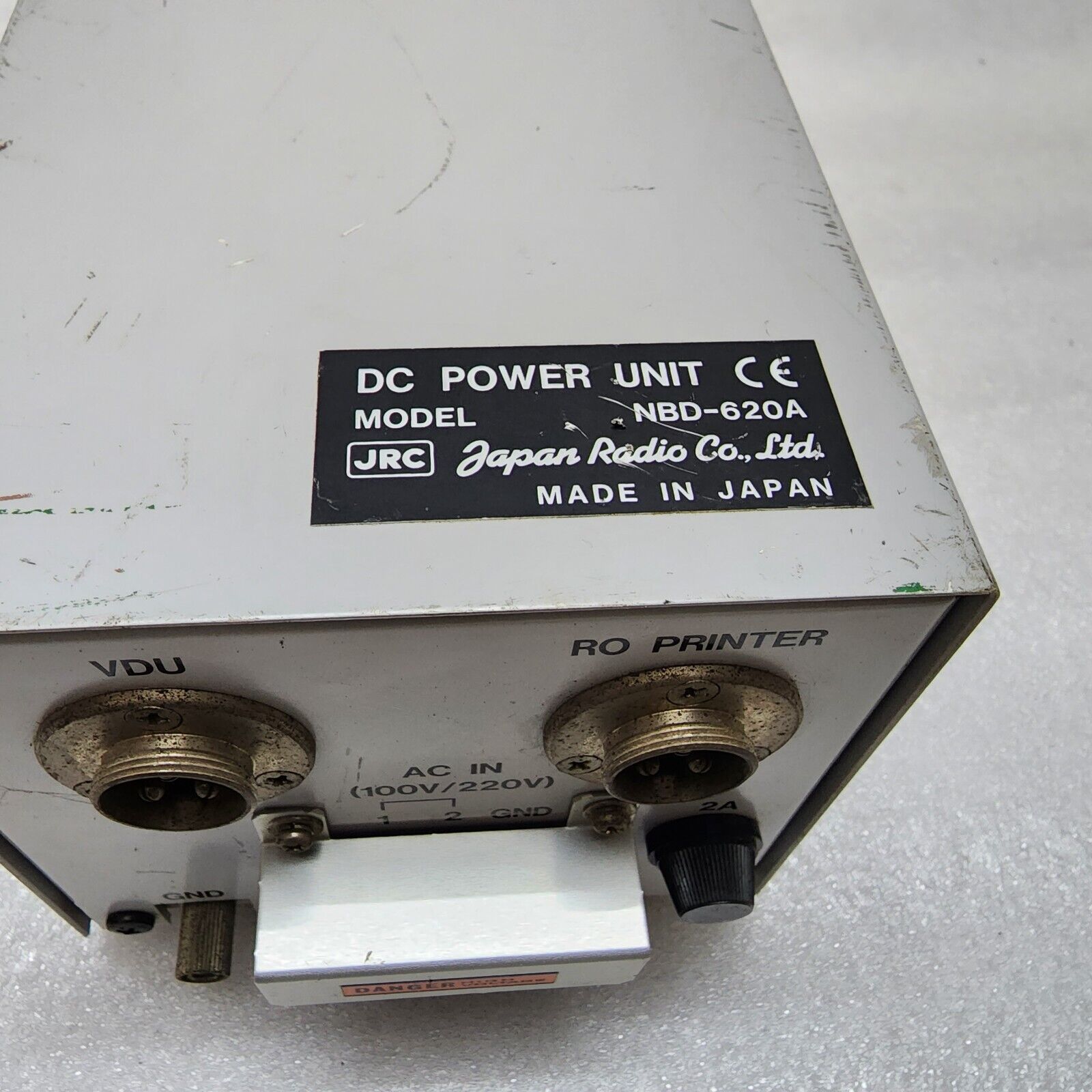 JRC NBD-620A DC POWER UNIT 100-220V