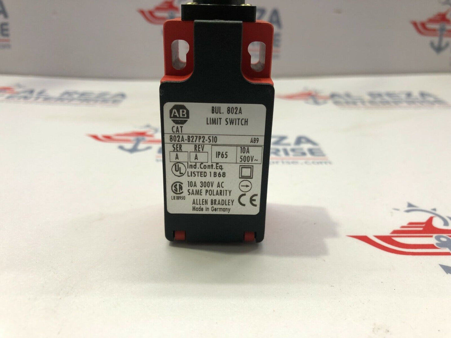 ALLEN BRADLEY 802A-B27P2-S10 LIMIT SWITCH 10A 500V