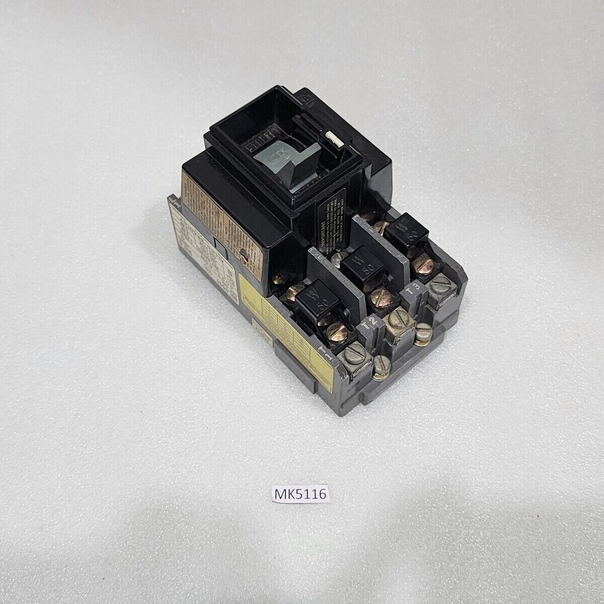 ALLEN BRADLEY CAT 609T-AOW MANUAL STARTING SWITCH SER G