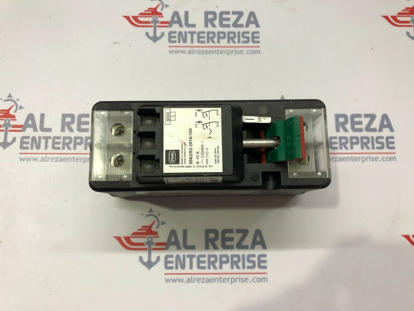 STAHL 8562/52-2010-100 2-POLE CIRCUIT BREAKER 10A
