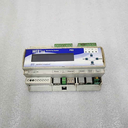 MATEO CONTROL WEBLOG PRO-2 MONITORING SYSTEM 421.148 ETHERNET/DSL 110-230V