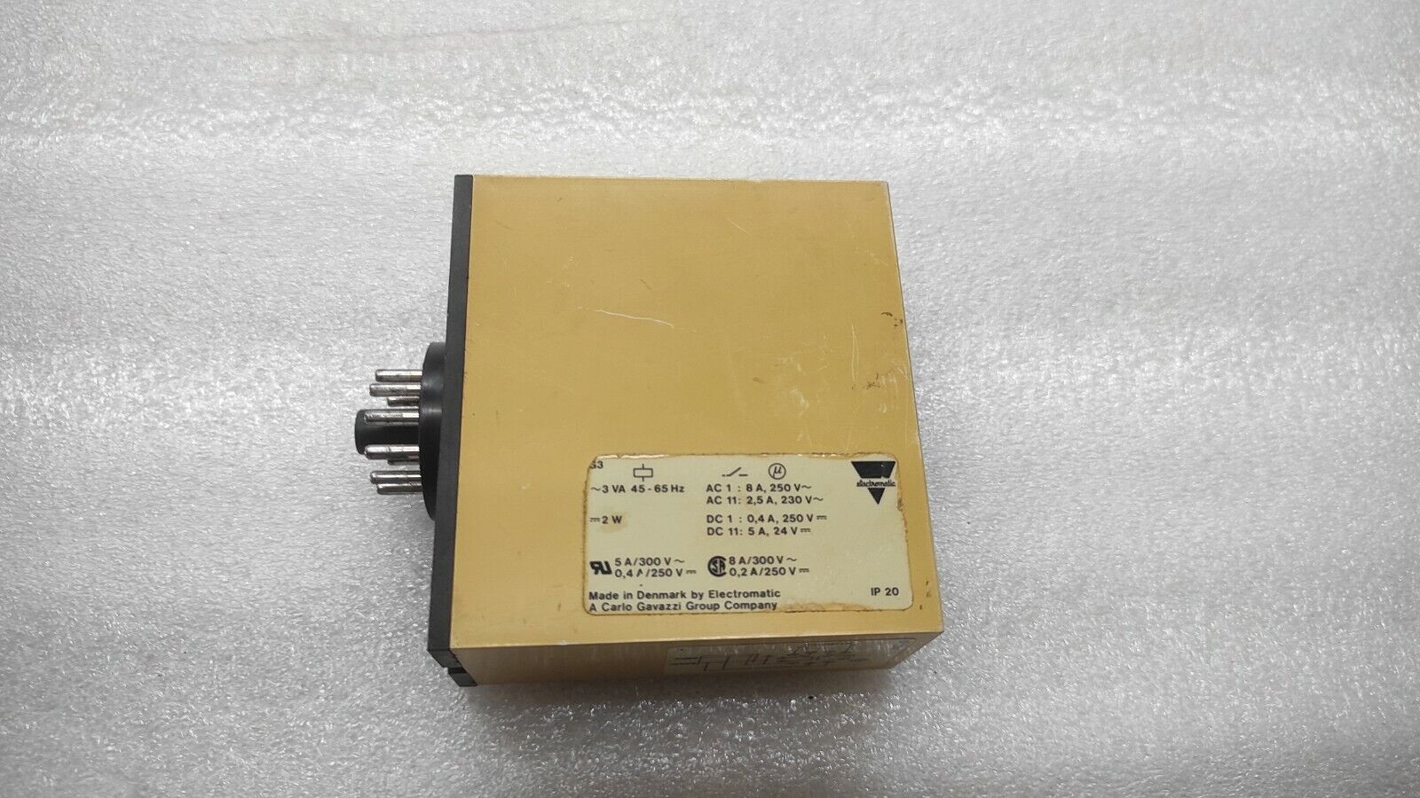 ELECTROMATIC SV 220 115 COND LIQUID DUAL LEVEL RELAY 115VAC SV220115 