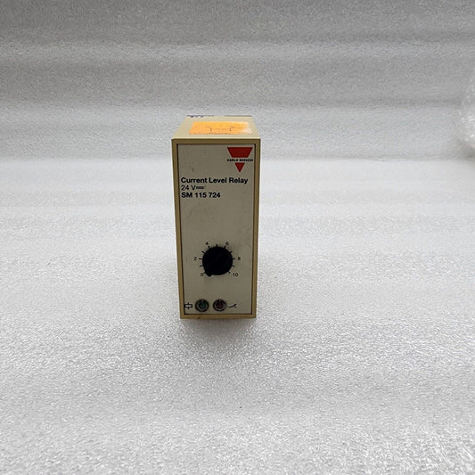 CARLO GAVAZZI SM 115 724 CURRENT LEVEL RELAY 24V