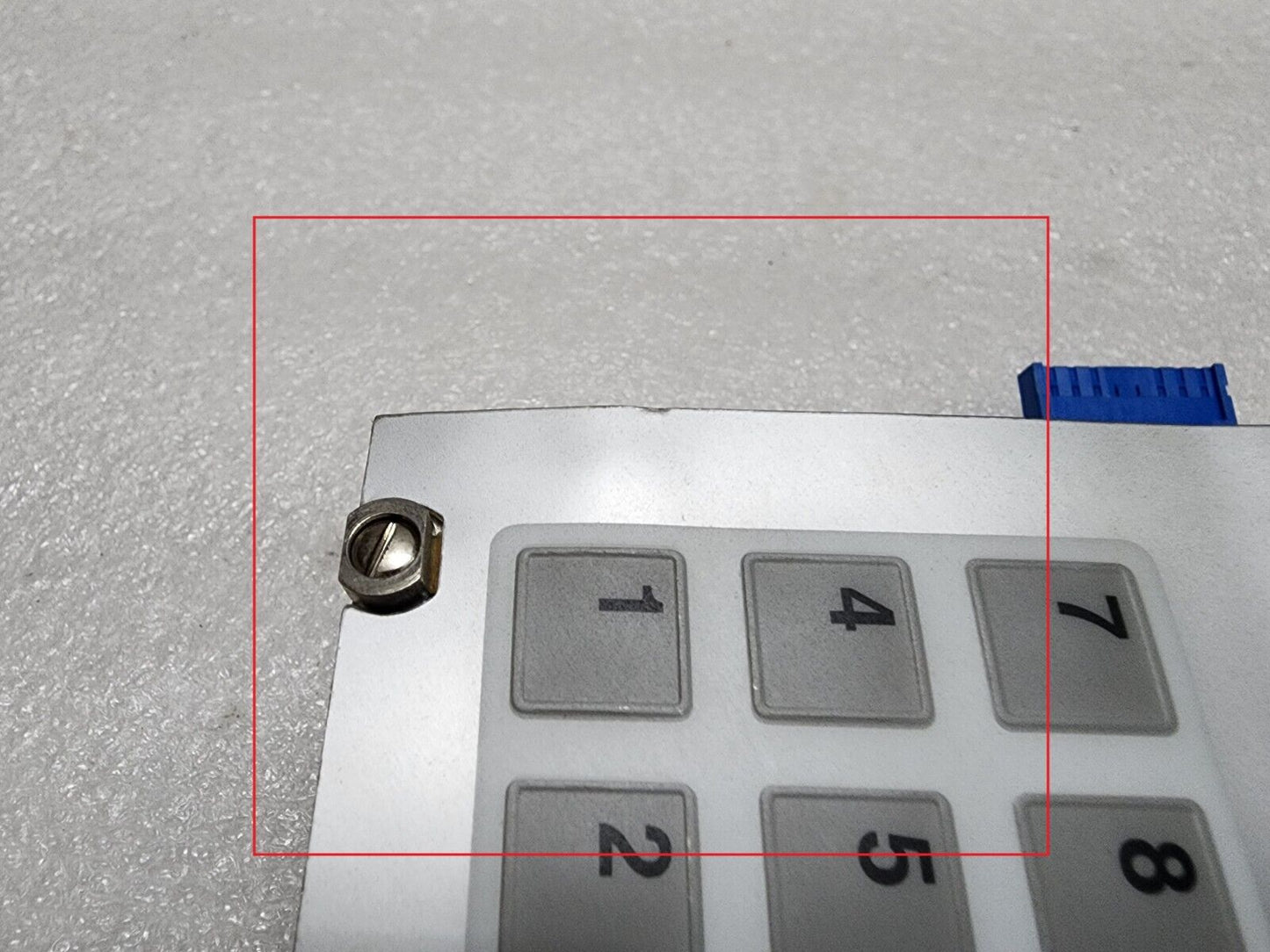 SAAB MARINE 9150065-532A BACKUP DISPLAY KEYBOARD DMC20481 OPTREX DMC2048I