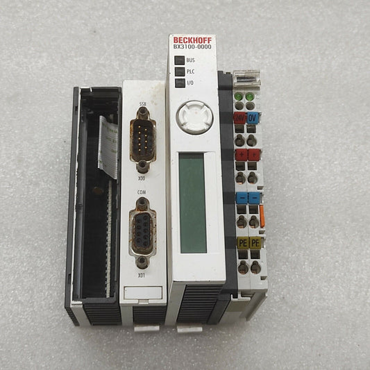 BECKHOFF BX3100-0000 CPU MODULE 24VDC FOR PARTS