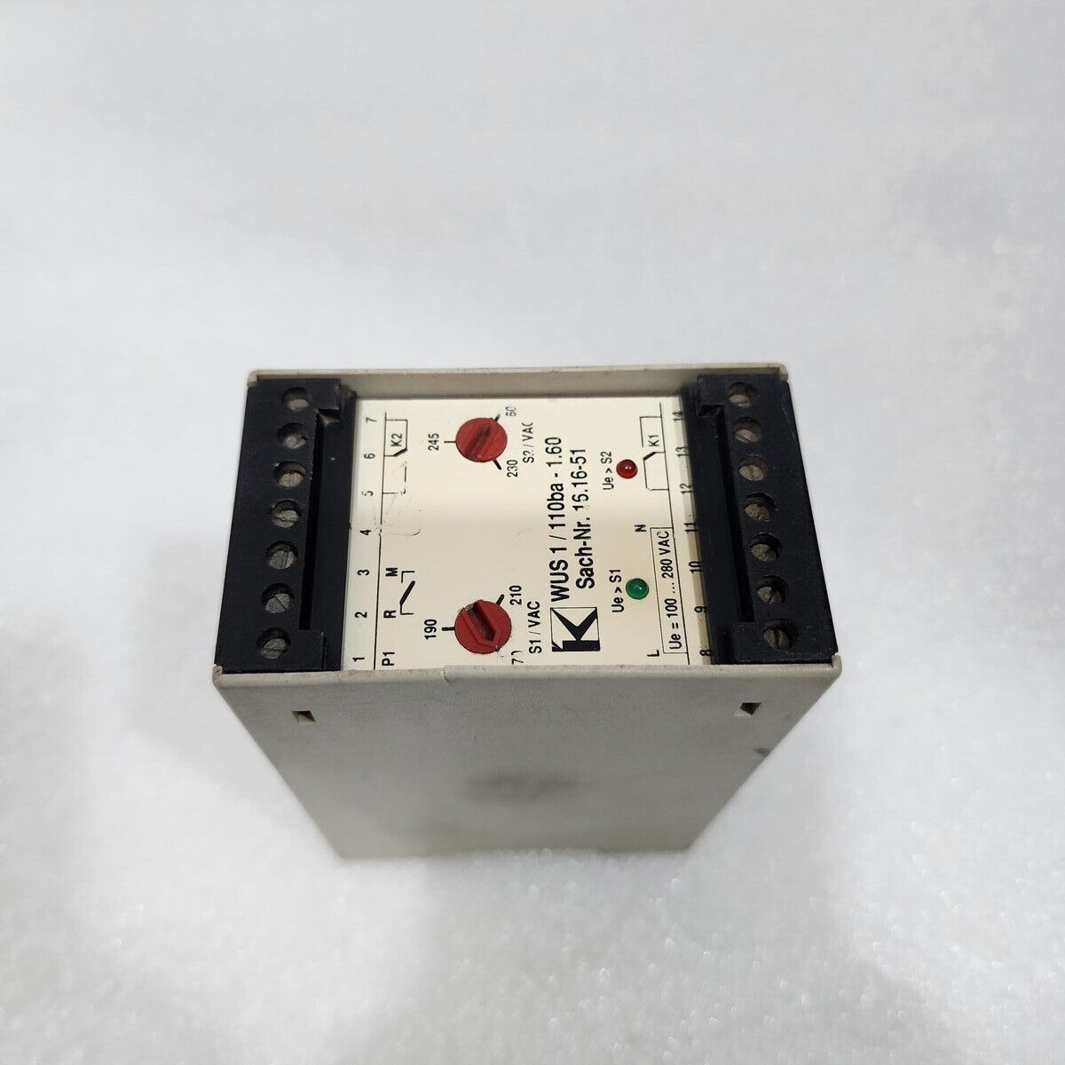 KLASCHKA Wus 1/110ba-1.60 Relais 16.16-51 100-280V