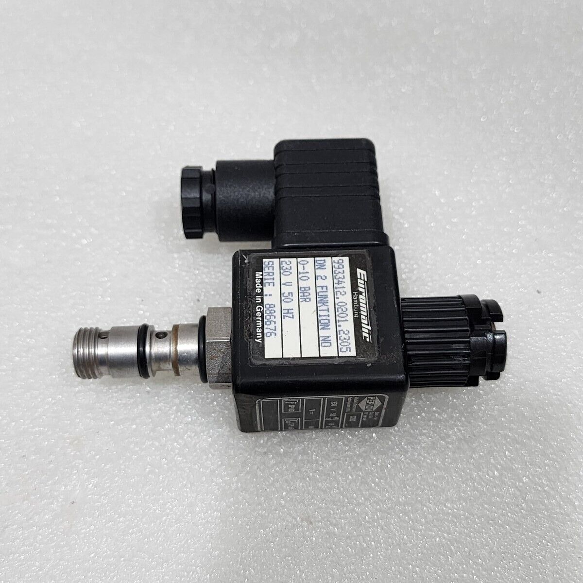 EUROMATIC 9933412.0201.2305 VALVE WITH HERION 0200 COIL