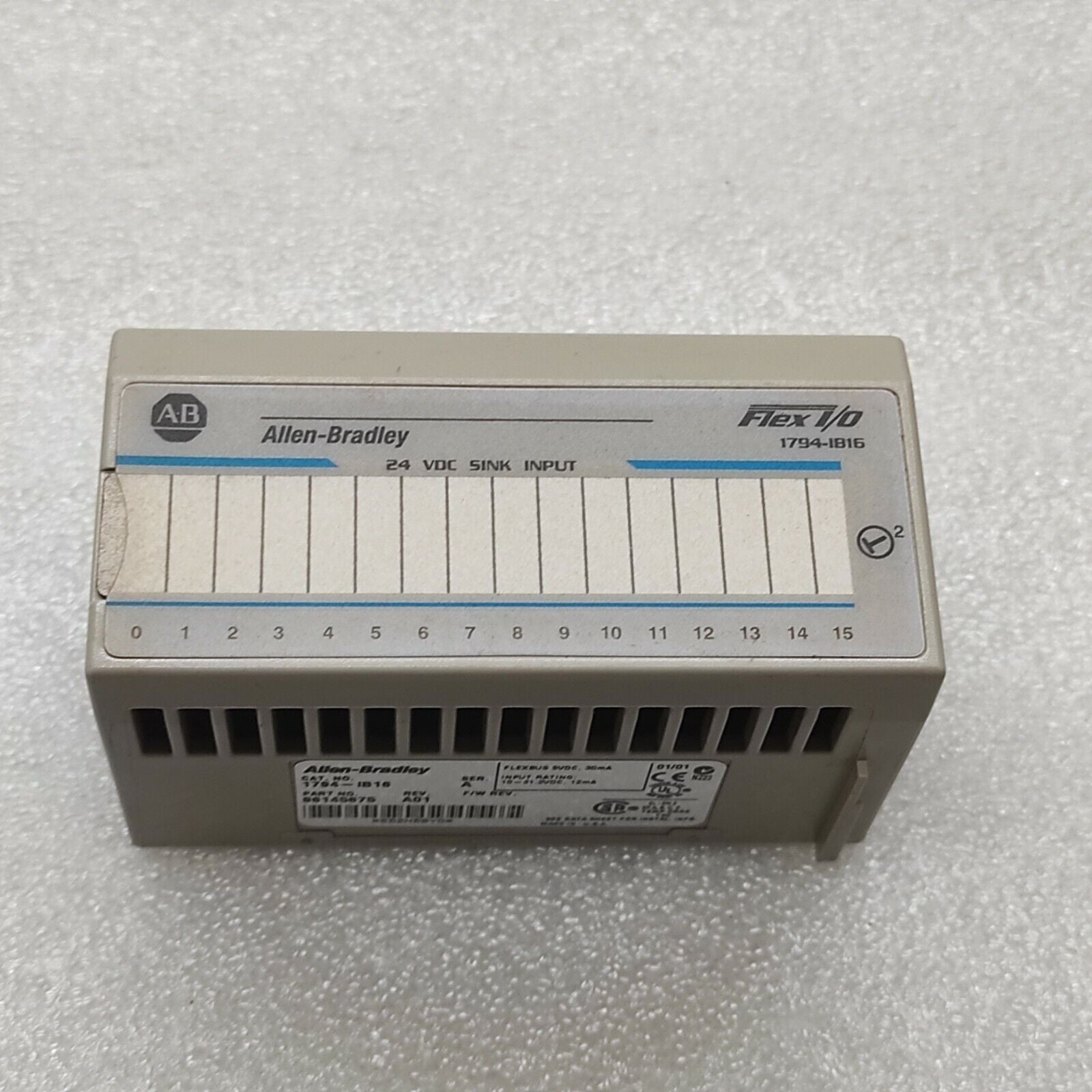 ALLEN BRADLEY CAT 1794-IB16 SERIES A 96145675