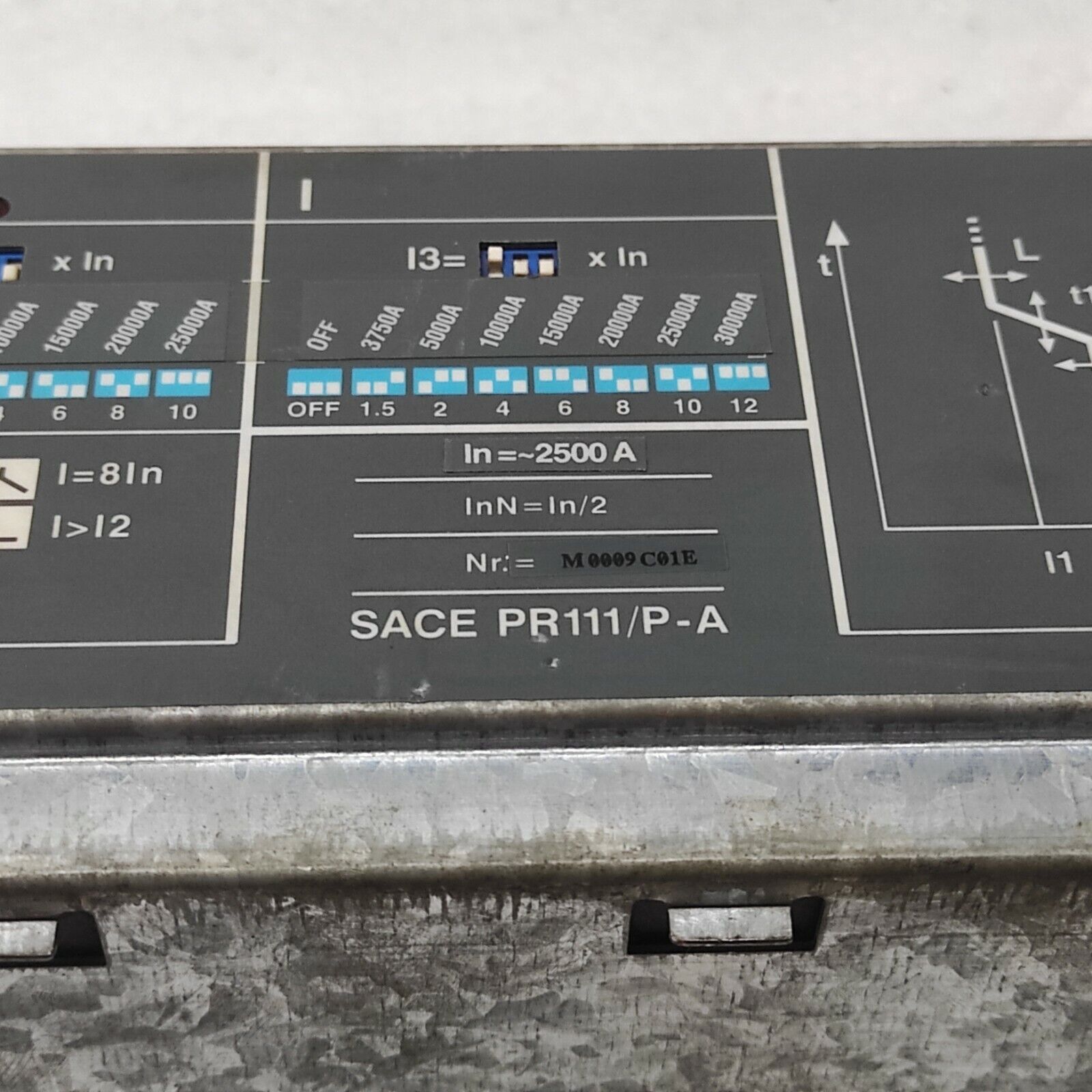 ABB SACE PR111/P-A LSIG TRIP UNIT 2500A