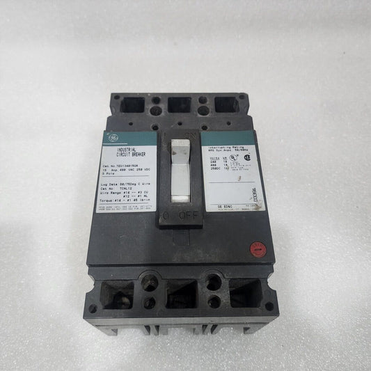 GE TED134015GR 3-POLE CIRCUIT BREAKER 15A GENERAL ELECTRIC