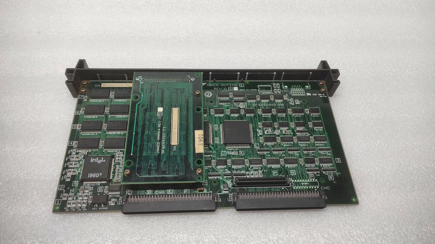 YASKAWA ELECTRIC JANCD-MCP02B-1 CPU MODULE DF9201890-A0