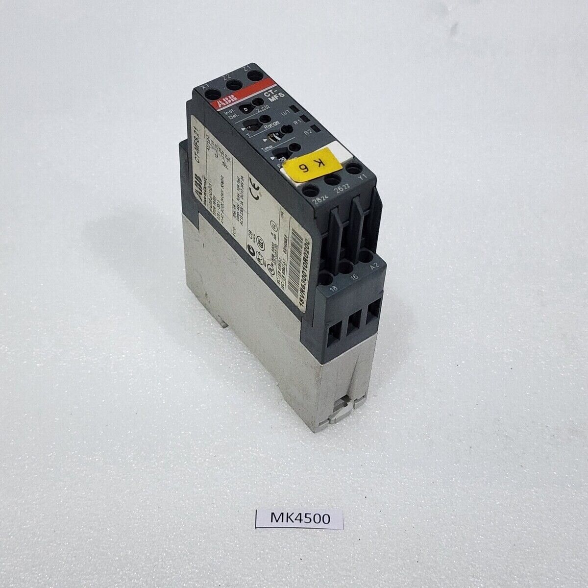 ABB CT-MFS.21 MULTIFUNCTION TIME RELAY 1SVR630010R0200 24-240VAC/DC