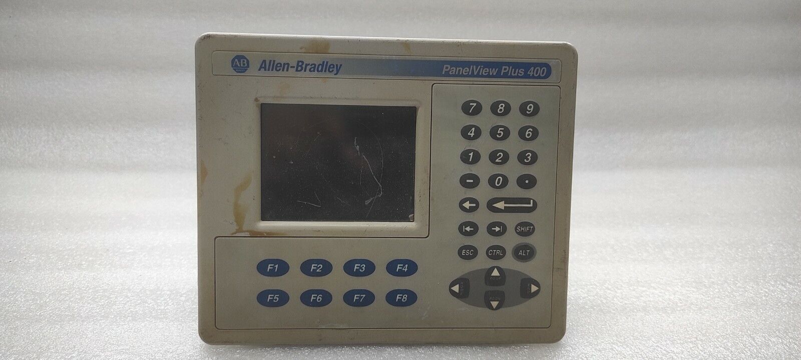 ALLEN BRADLEY PANELVIEW PLUS 400 CAT 2711PC-B4C20D 24VDC BODY BROKEN