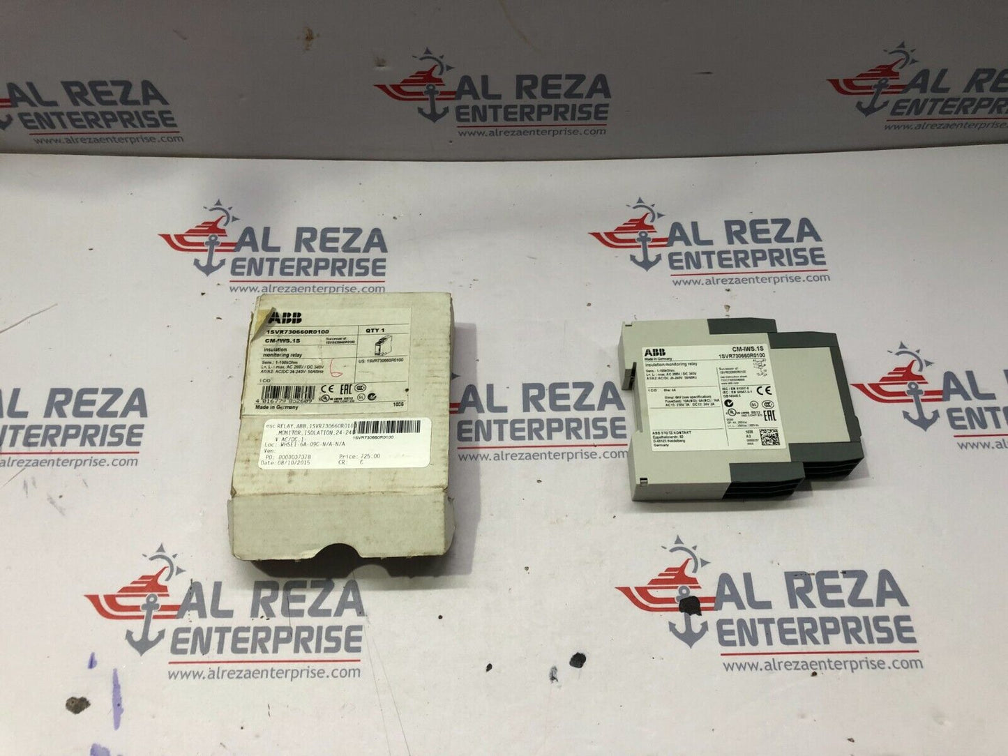 ABB CM-IWS.1S INSULATION MONITORING RELAY 1SVR730660R0100 24-240V AC/DC