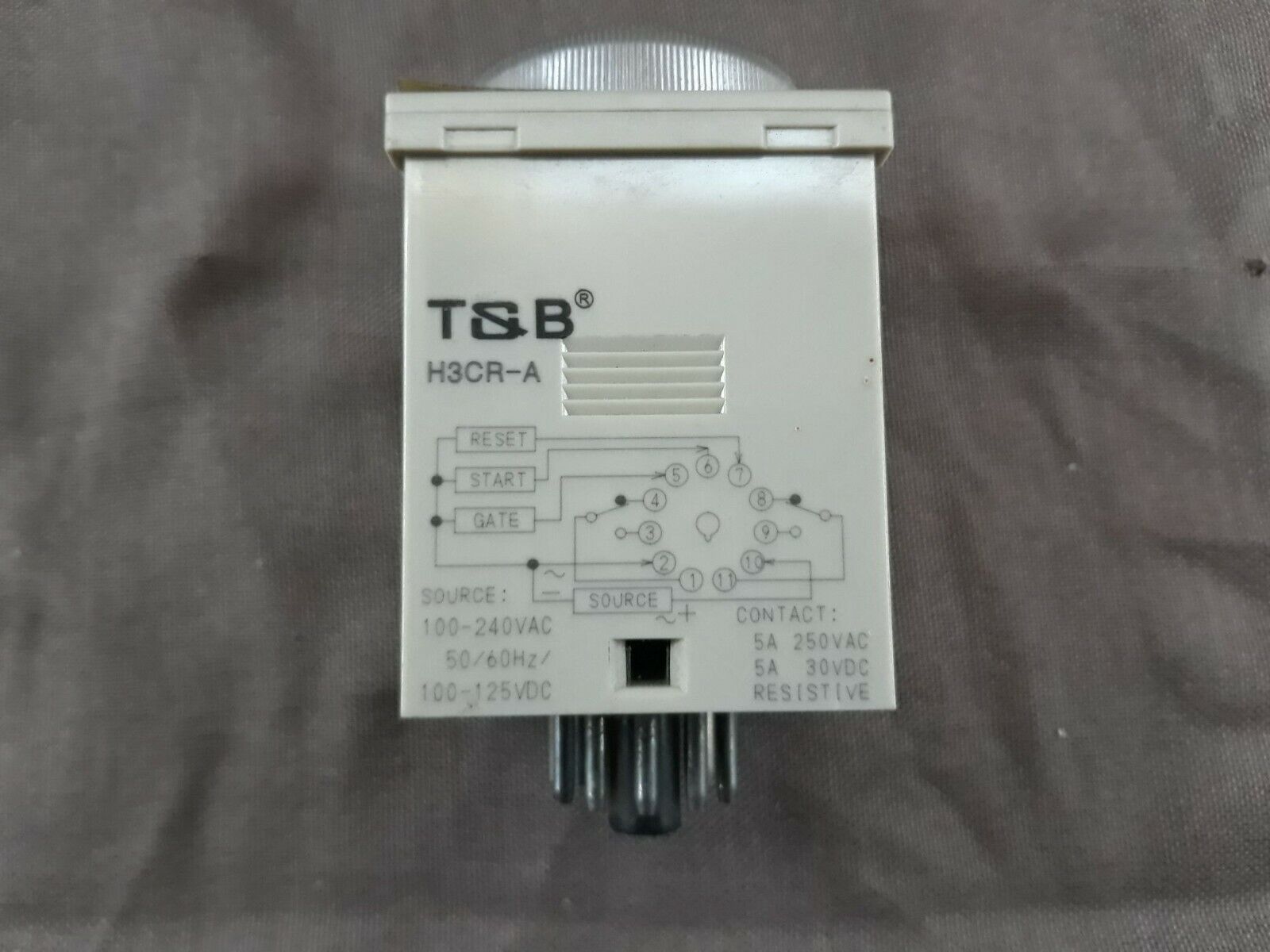 T&B H3CR-A Timer 100-240 VAC