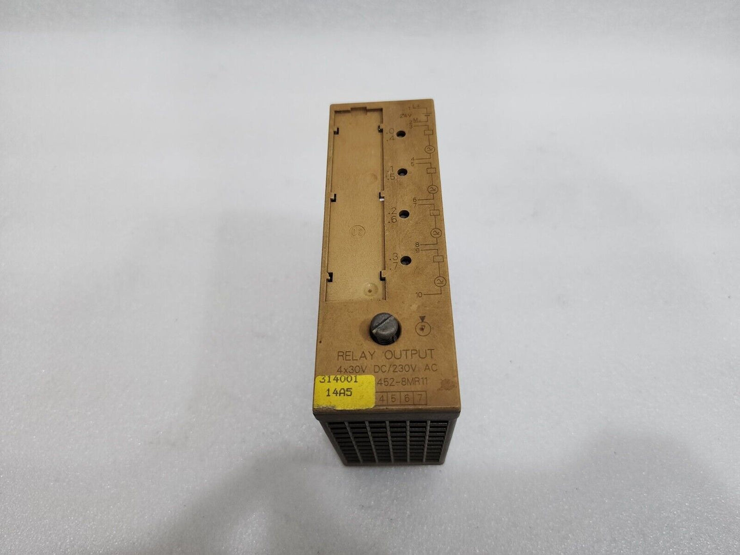 SIEMENS SIMATIC S5 6ES5 452-8MR11 DIGITAL OUTPUT MODULE LOT OF 2 UNITS