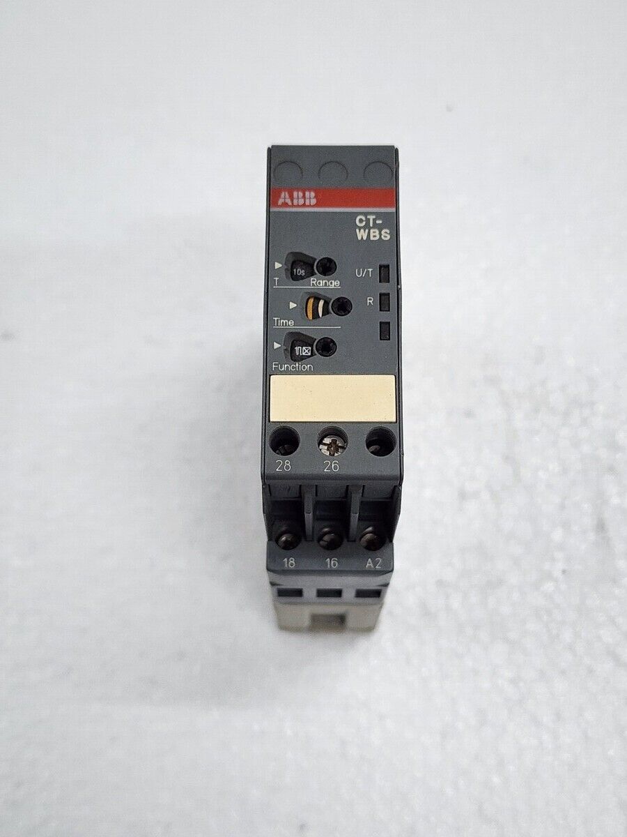 ABB CT-WBS.22 IMPULSE AND FLASHER TIME RELAY 1SVR630040R3300 24-240VAC / 24-48V